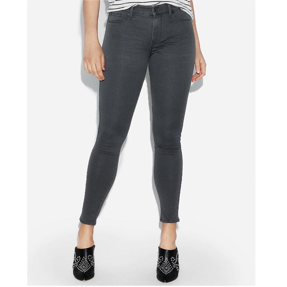 Express Grey Jean Legging